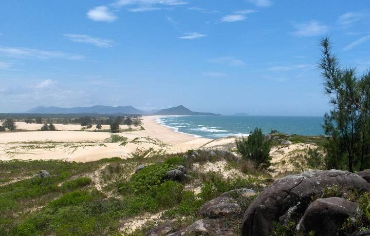 Refugio Vista Mar Praia Da Gamboa - Sc Garopaba Exteriör bild
